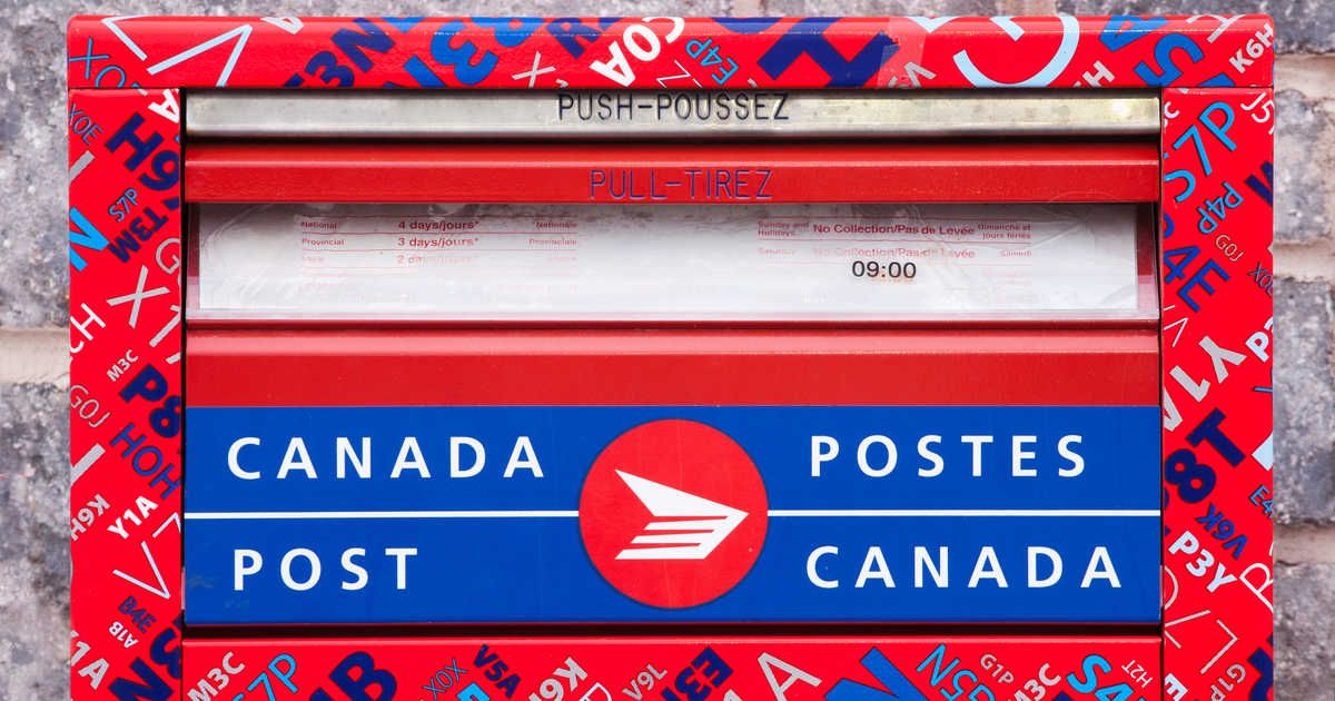 Canada post delivery